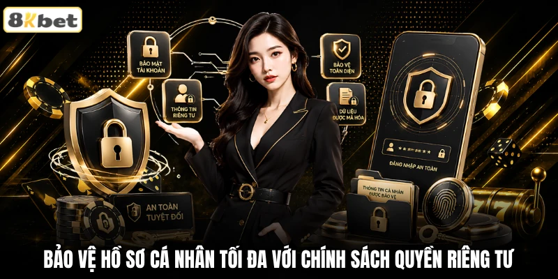 Bảo vệ hồ sơ cá nhân tối đa với chính sách quyền riêng tư 8KBET Bảo vệ hồ sơ cá nhân tối đa với chính sách quyền riêng tư 8KBET